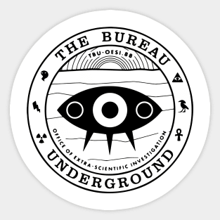 The Bureau Underground Seal Sticker